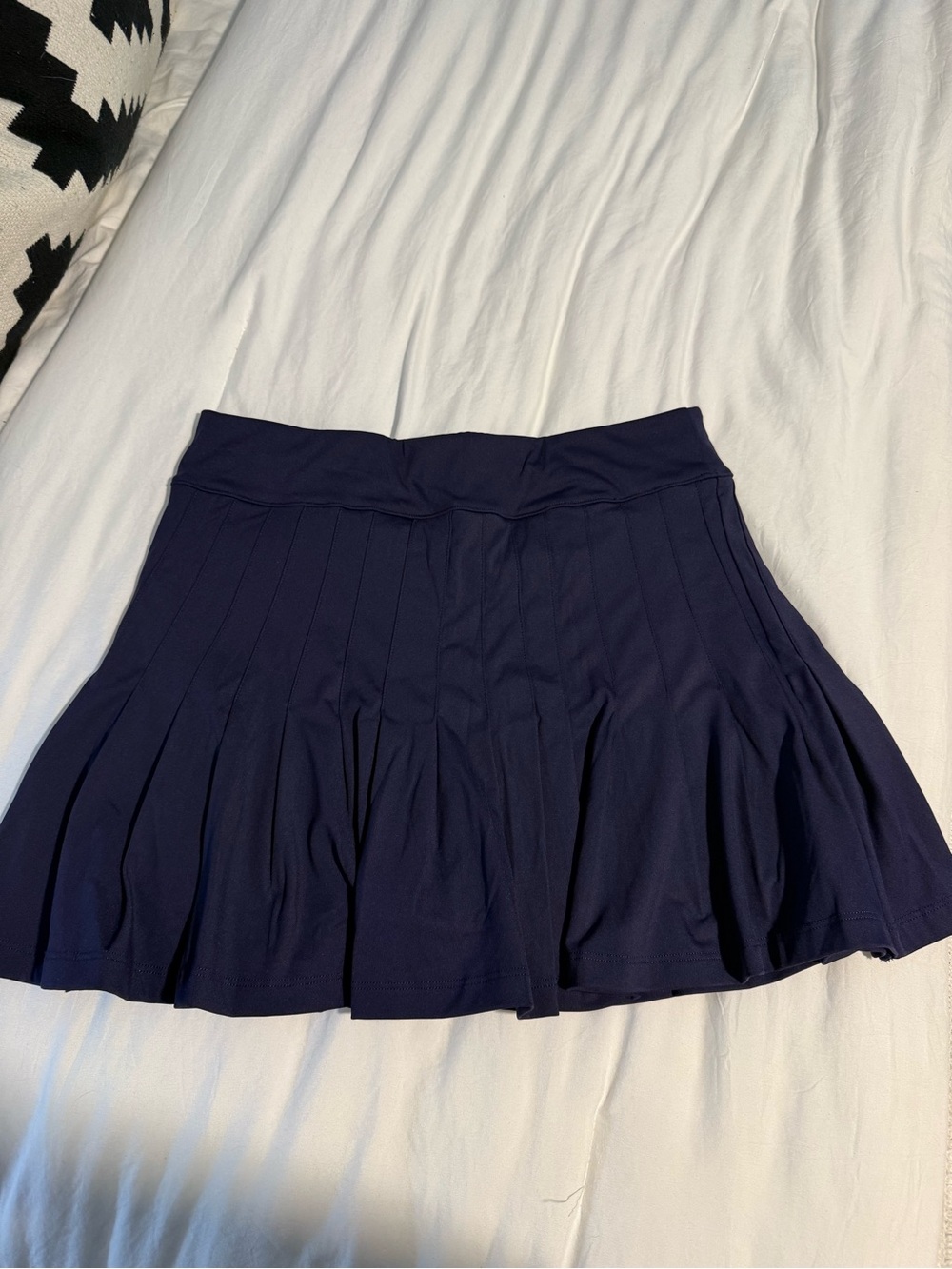 Navy Blue Pleated Tennis Skirt Athletic Golf Pickleball Skort
